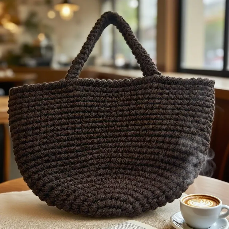 High-end hand-woven straw tote - مراجعة Tote Bag Beach وسعره