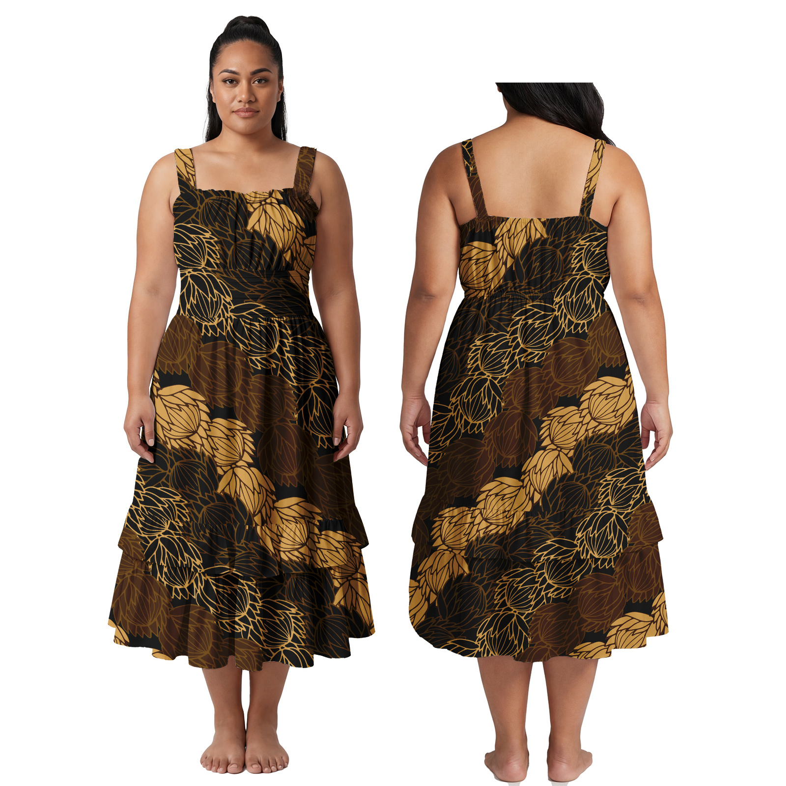 Hawaiian Mokihana Lei Craft Pr - مراجعة Maxi Dress Halter وسعره