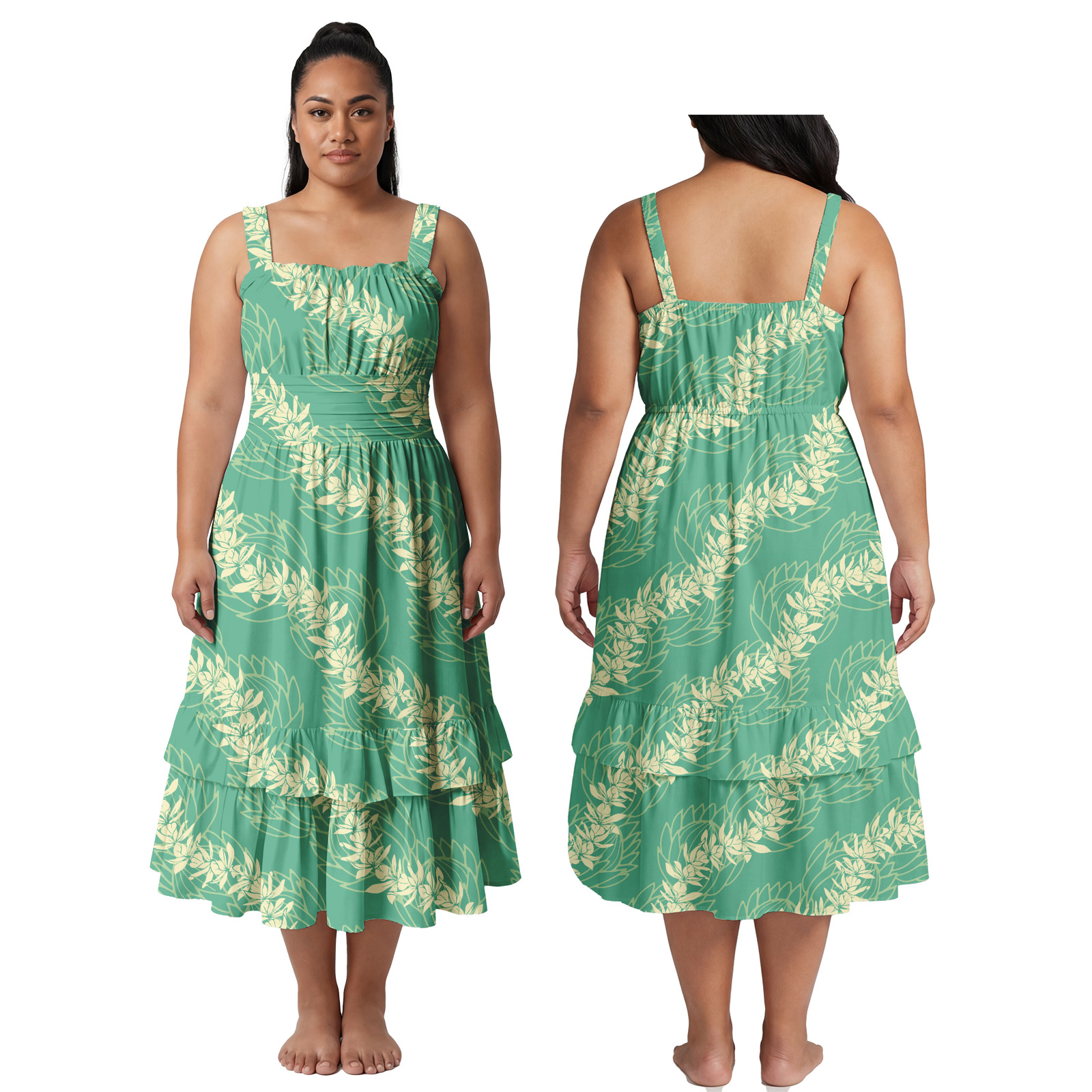 Hawaiian Mokihana Lei Craft Pr - مراجعة Maxi Dress Halter وسعره