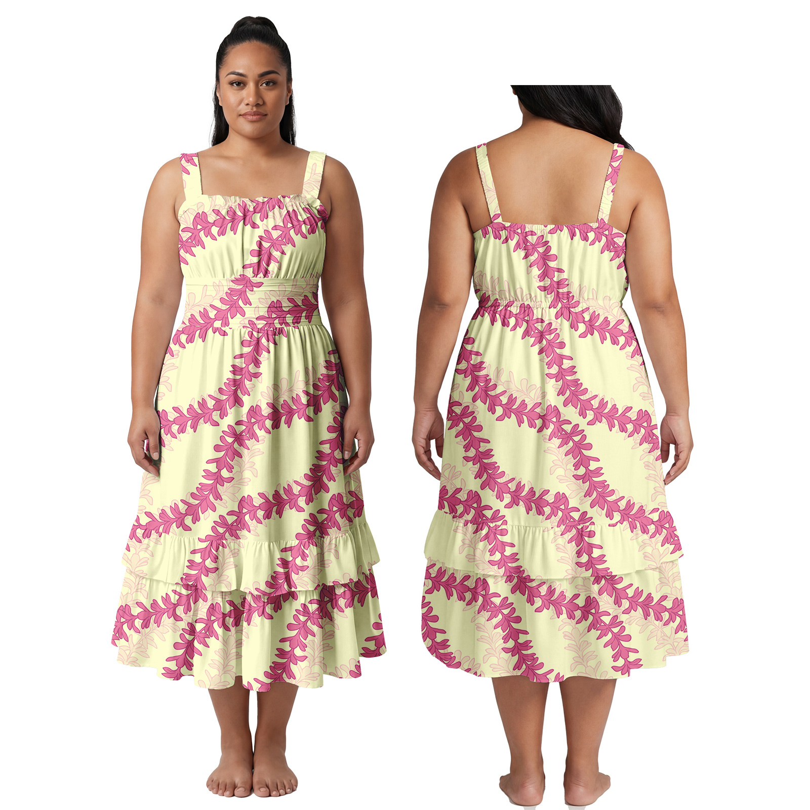 Hawaiian Mokihana Lei Craft Pr - مراجعة Maxi Dress Halter وسعره
