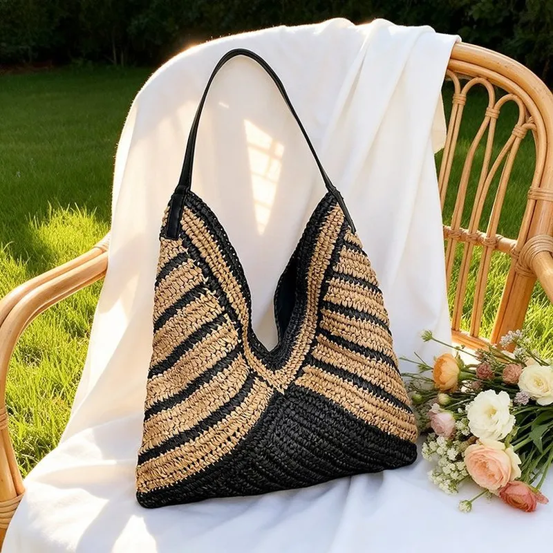 Tote bag for women large capac - مراجعة Tote Bag Beach وسعره